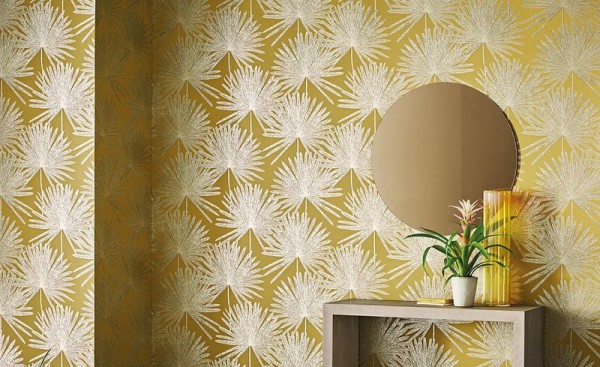 Papel Pintado W416-07 Pacaya Fenugreek - ROMO