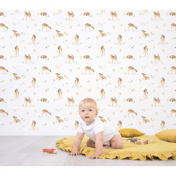 Papel Pintado H0542 MEADOW & FAWN - LILIPINSO