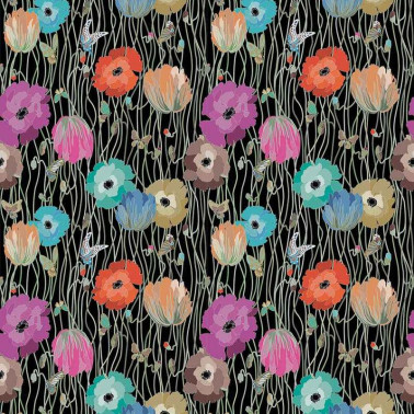 Papel Pintado Poppies - 10195 - MISSONI HOME
