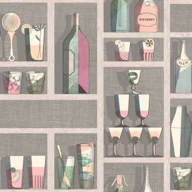 Papel Pintado Cocktails 114-23044 - COLE and SON