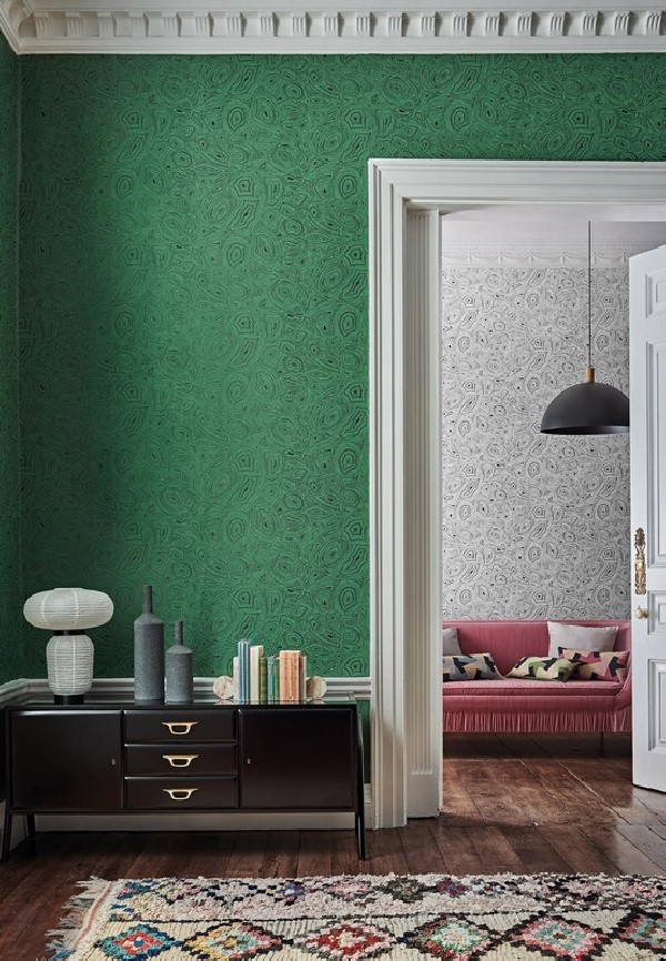 Papel Pintado Malachite 114-17035 - COLE and SON