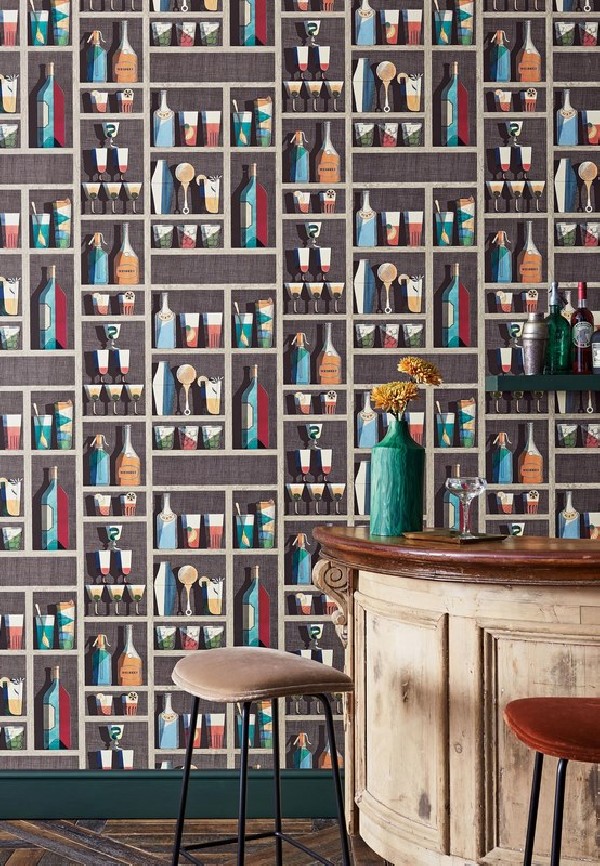 Papel Pintado Cocktails 114-23043 - COLE and SON