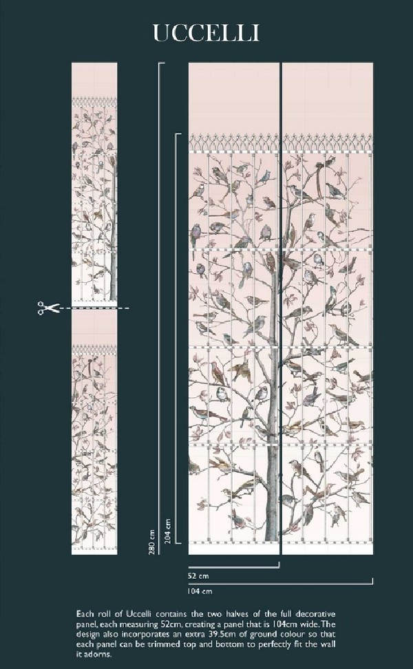 Papel Pintado Uccelli 114-11022 - COLE and SON
