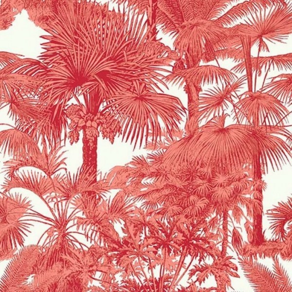 Palm Botanical T10105 Coral