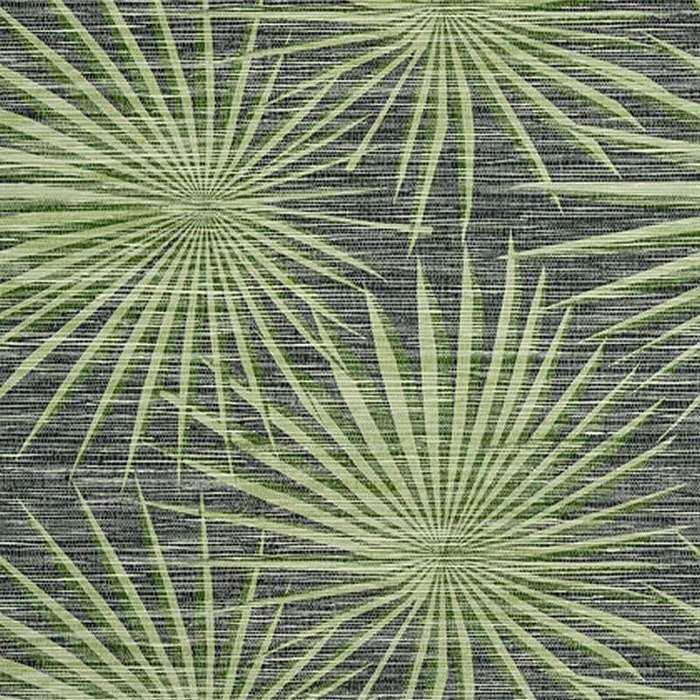 Palm Frond T10143 Black and Green