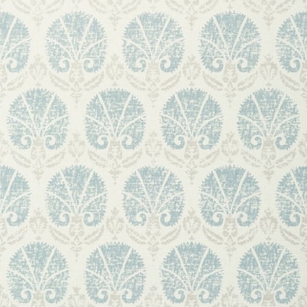 Turkish Damask T72612 Aqua