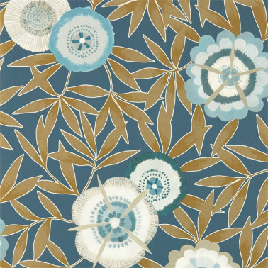 Papel Pintado Komovi 112160 Midnight Gold - Harlequin
