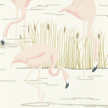 Papel Pintado Salinas 112157 Champagne Rose Gold - Harlequin