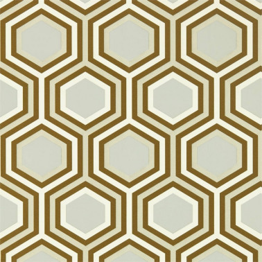 Papel Pintado Selo 112147 Gold Platinum - Harlequin