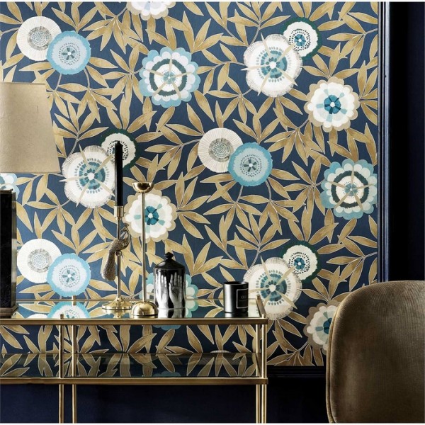 Papel Pintado Komovi 112162 Dove Linen - Harlequin