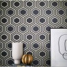 Papel Pintado Selo 112150 Pearl Silver - Harlequin