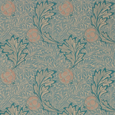 Papel Pintado Apple 216690 Indigo Antique - MORRIS CO