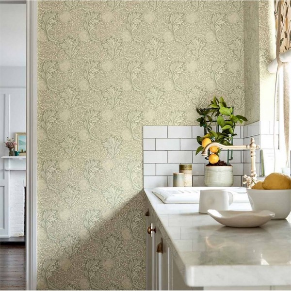 Papel Pintado Apple 216691 Honey Gold - MORRIS CO