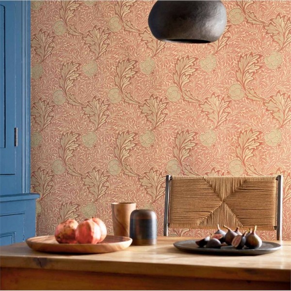 Papel Pintado Apple 216691 Honey Gold - MORRIS CO