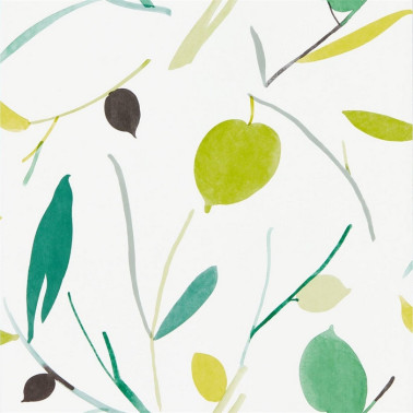 Papel Pintado Oxalis 111994 Kiwi Juniper - SCION