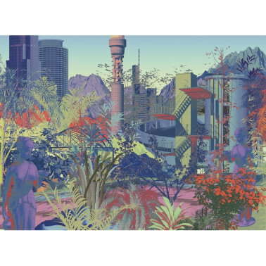 Papel Pintado Futuropolis 19043-02 - LONDON ART