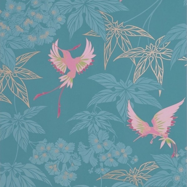 Papel Pintado Grove Garden w5603-10 - OSBORNE and LITTLE Papel Pintado Grove Garden w5603-10 - OSBORNE and LITTLE