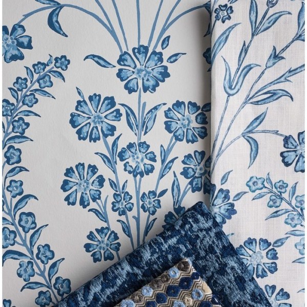 Papel Pintado Pomegranate Trail ncw4390-01 - NINA CAMPBELL