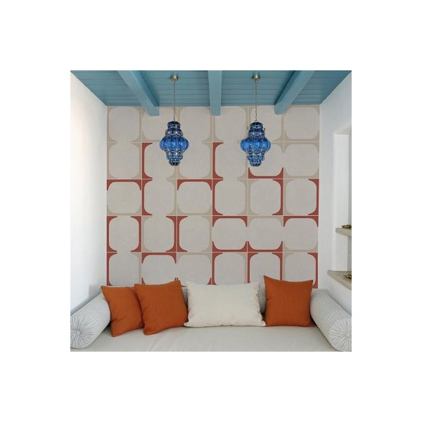 Papel Pintado Blaua Mural MLL3101-2 - Tres Tintas