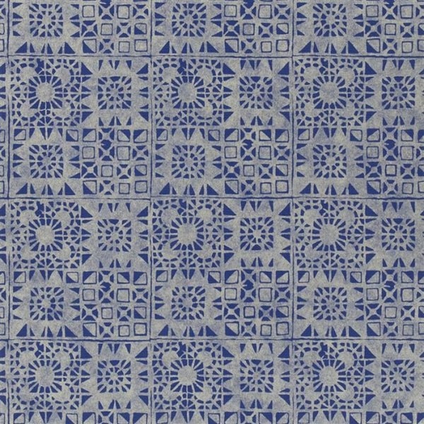 Papel Pintado P605-09 SEREGO COBALT - Designers Guild