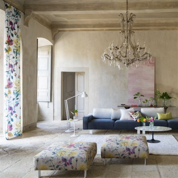 Papel Pintado PDG677-06 CIELO - ROSE - Designers Guild