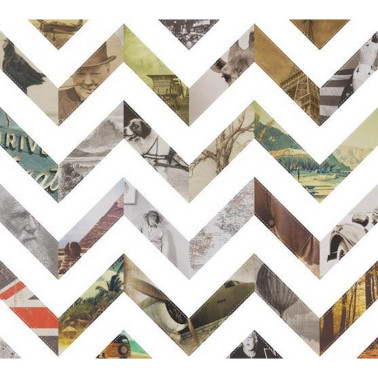 Papel Pintado Vintage Zig Zag 6332019 - WINDMILL AVENUE
