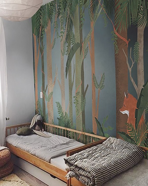 Papel Pintado Forest II - LITTLE HANDS