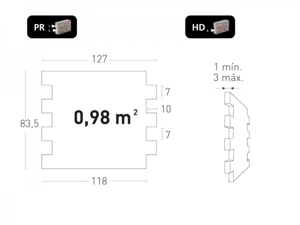 LAJA FINA PR161 GRIS