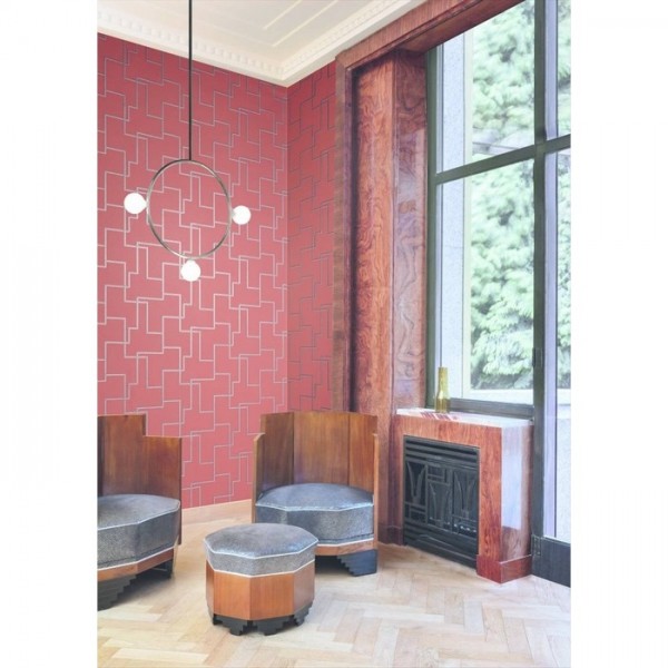 Papel Pintado Christo Gold FOL204 - KHROMA