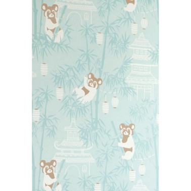 Papel Pintado Bambu Turquoise 120-02 - MAJVILLAN