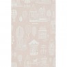 Papel Pintado Small Town Dusty Pink 118-03 - MAJVILLAN