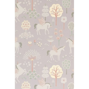 Papel Pintado True Unicorns Lilac 116-04 - MAJVILLAN