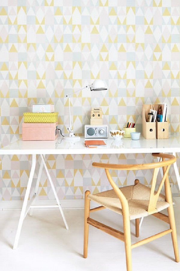 Papel Pintado Alice Pink-Yellow 109-01 - MAJVILLAN