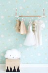 Papel Pintado Confetti Turquoise 117-02 - MAJVILLAN