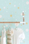 Papel Pintado Confetti Turquoise 117-02 - MAJVILLAN