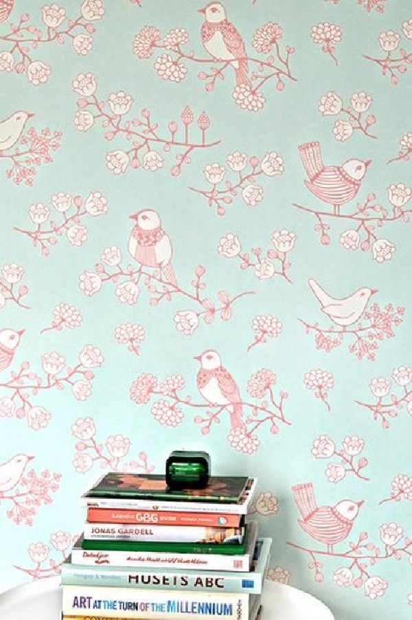Papel Pintado Sugar Tree Turquoise 106-04 - MAJVILLAN