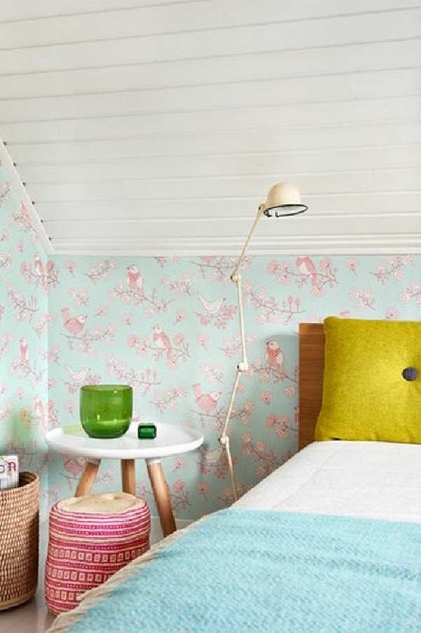 Papel Pintado Sugar Tree Turquoise 106-04 - MAJVILLAN
