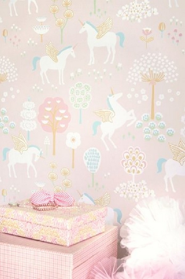Papel Pintado True Unicorns Pink 116-03 - MAJVILLAN