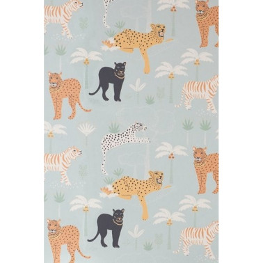 Papel Pintado Black Panther Twilight Blue 134-02 - MAJVILLAN