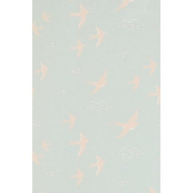 Papel Pintado Follow The Wind Dusty Turq 130-02 - MAJVILLAN