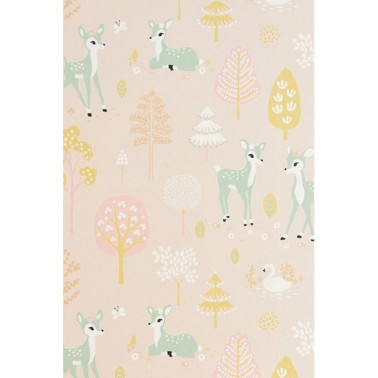Papel Pintado Golden Woods Sweet Pink 125-03 - MAJVILLAN