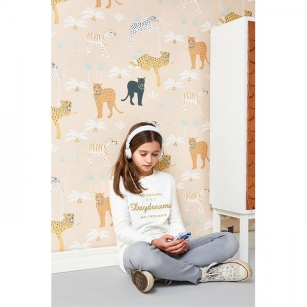 Papel Pintado Black Panther Creamy Orange 134-03 - MAJVILLAN