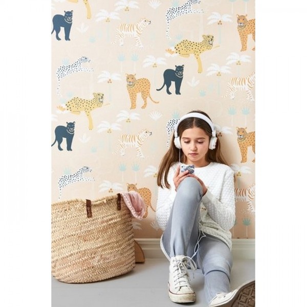 Papel Pintado Black Panther Creamy Orange 134-03 - MAJVILLAN
