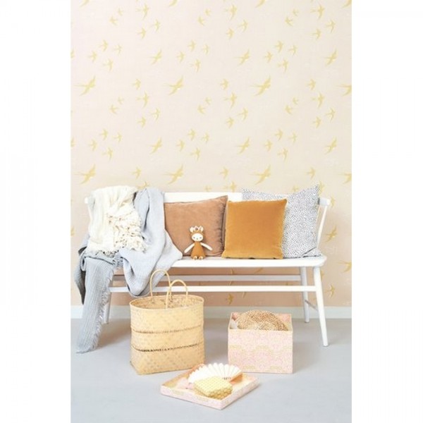 Papel Pintado Follow The Wind Sunny Pink 130-01 - MAJVILLAN