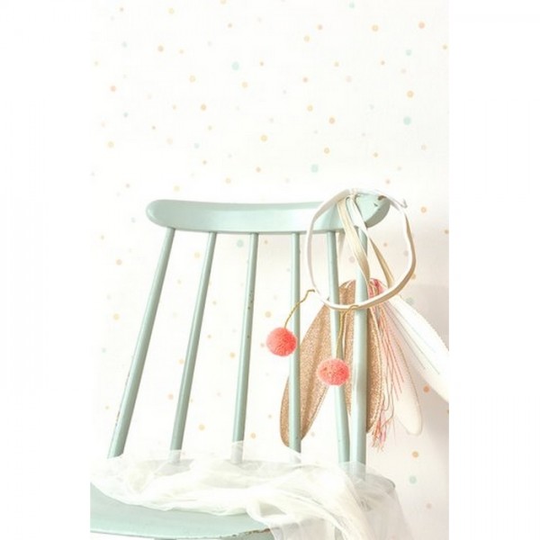 Papel Pintado Stardust Shimmering White 128-02 - MAJVILLAN