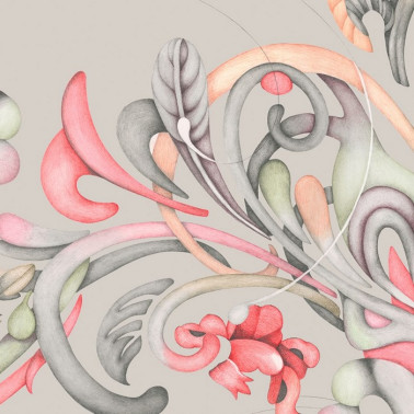 Papel Pintado Mural Romance M3403-3 - Tres Tintas