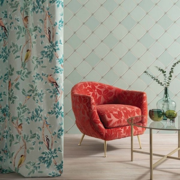 Papel Pintado Palm House Trellis W7451-01 - OSBORNE and LITTLE