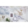 Papel Pintado Marshmallow Blue Mural 8500141 - COORDONNE