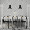 Papel Pintado CARDOZO BLACK AND WHITE DOM143-1 - LES DOMINOTIERS