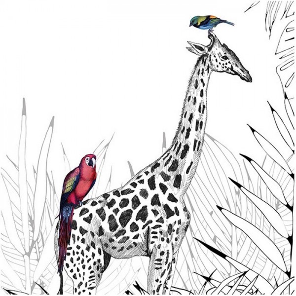 Papel Pintado METROZOO DOM147 - LES DOMINOTIERS